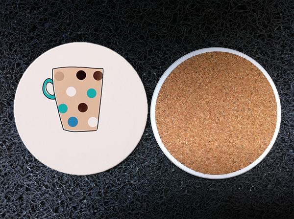 ceramic drink coasters