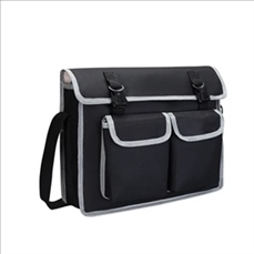 14-inch Wide Mouth Tool Bag with Water Proof Molded Base