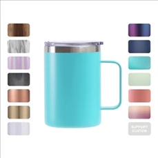 14 oz Vacuum Insulated Coffee Mug With Handle