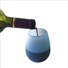 14oz Silicone Wine Glass