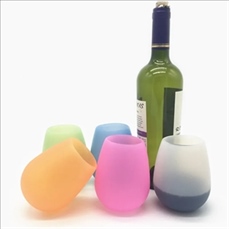 14oz Silicone Wine Glass