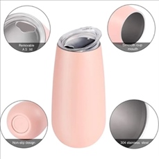 16 OZ Stainless Steel Egg Shaped Insulated Cup