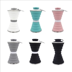 17 oz Portable Folding Travel Cups