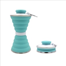 17 oz Portable Folding Travel Cups