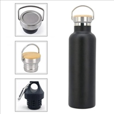 17oz Flask Double Wall Stainless Steel Vacuum Insulated