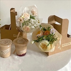 2 Drink Carrier With Handle