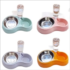 2 in 1 Food And Water Pet Bowls-Automatic Device