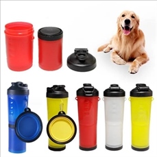 2-in-1 Pet Travel Bottle Bowl