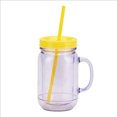 20 Oz. Handled Mason Jar Mug