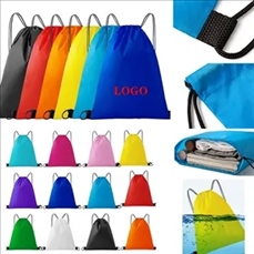 210D Polyester Fabric Storage Nylon Drawstring Bag