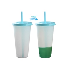 24oz Reusable Color-changing Tumbler