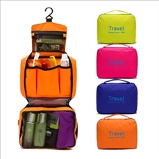 3 Sections Hanging Travel Toiletry Bag Organizer Makeup Case