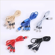3 in 1 Cable Nylon Braided Charging Cord