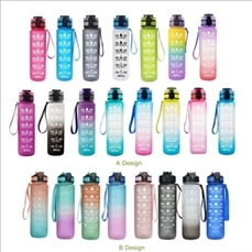32oz Tritan Bottle With Time Marker