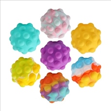 3D Anti-Stress Push Bubble Ball Decompression