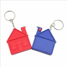 3Ft. House Tape Measure Keychain