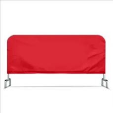 4.9 x 9.8 FT Windproof Snaps Barricade Cover
