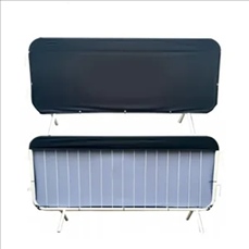 4.9 x 9.8 FT Windproof Snaps Barricade Cover