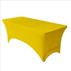 4 FT Spandex Fitted Stretch Table Cover
