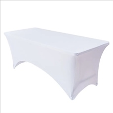 4 FT Spandex Fitted Stretch Table Cover