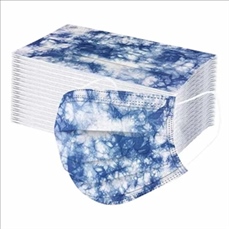 50 Pack Tie Dye Disposable Face Mask