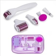 6 in 1 Dermaroller Kit for Face and Body Micro Needle