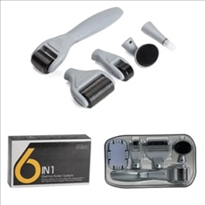 6 in 1 Dermaroller Kit for Face and Body Micro Needle