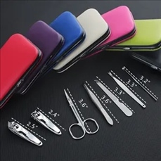 7-Piece Colorful Portable Fingernail Clipper Set
