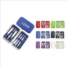 7-Piece Colorful Portable Fingernail Clipper Set