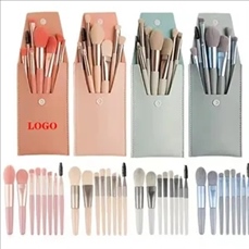 8-piece Set of High-quality Makeup Brushes