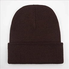 Acrylic Knit Beanie Hat