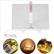 Acrylic fluorescent board LED light