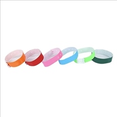 Adjustable L Shaped PVC Wristbands