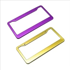 Aluminum Alloy License Plate Frame