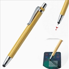 Bamboo Capacitive Stylus Ballpoint Pen