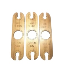 Bamboo Wine Glass Holder
