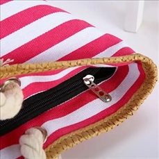 Beach Canvas Boat Tote