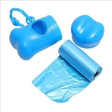 Bone Shaped Dog Poop Bag Holder with Dispenser