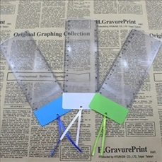 Bookmark Magnifier Ruler