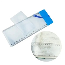 Bookmark Magnifier Ruler