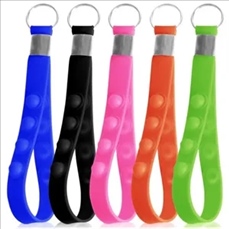 Bubble silicone keychain