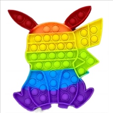 Bunny Rabbit Push Bubble Toy
