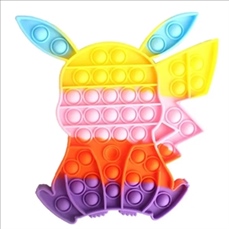 Bunny Rabbit Push Bubble Toy