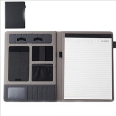 Business Portfolio Notebook With Phone Stand Holder