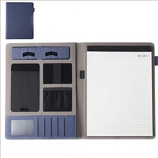 Business Portfolio Notebook With Phone Stand Holder