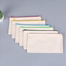 Canvas Zipper Pencil Case