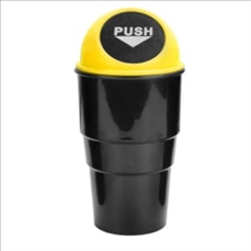 Car Garbage Can Cup with Lid