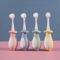 Cartoon Penguin Children's Soft Toothbrush