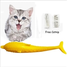 Cat Mint Fish Chew Toy