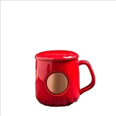 Ceramics and Copper Coffee Mug